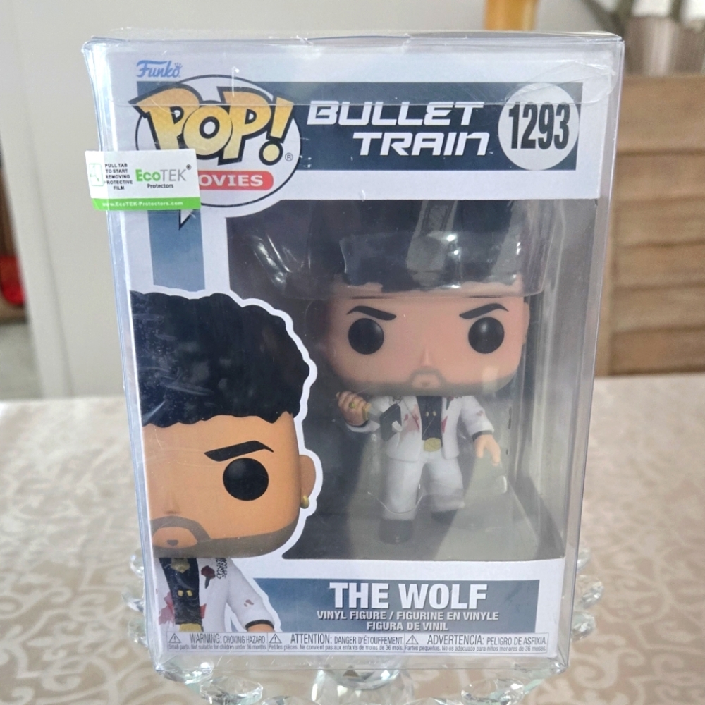 Funko Pop! The Wolf ( Bullet Train Movie) Vinyl  ( Actor - Bad Bunny )